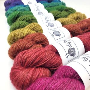 Hand-dyed Alpaca Yarn (sport wt)